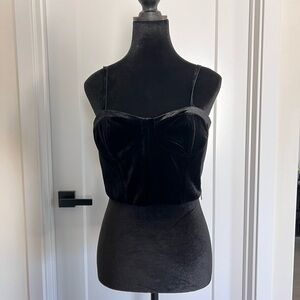 Zara Corset Crop Top